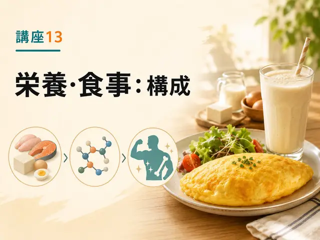 講座13：栄養・食事：構成